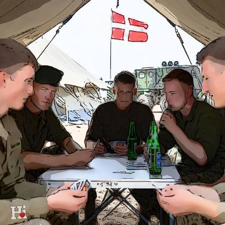 Danske soldater drak øl i Afghanistan