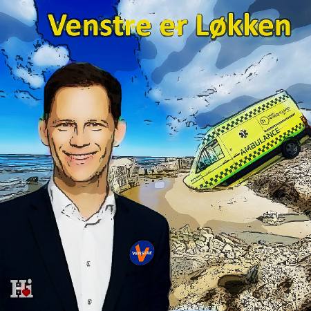 Fake ambulancer i Løkken køres af spøgelser