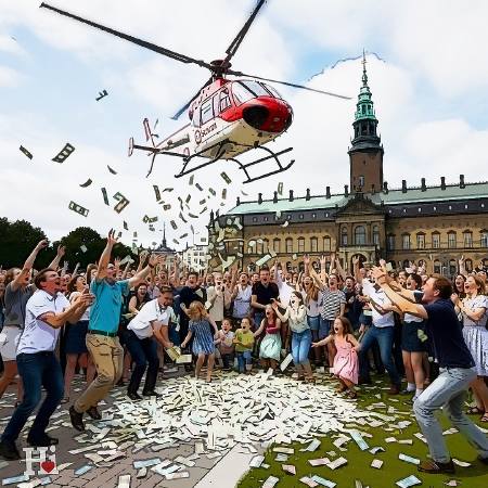 Helikopter-penge skaber inflation