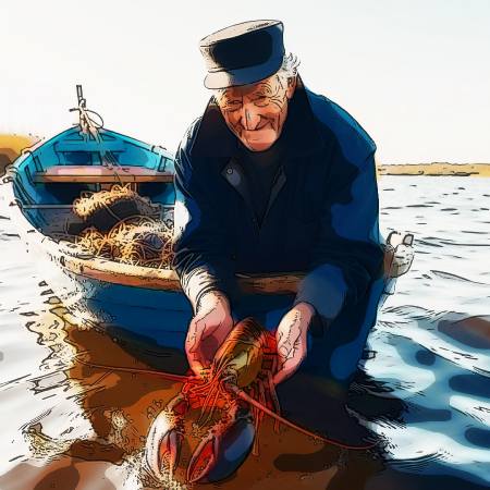 Nordjyde befrier hummere fra spøgelses-net i Limfjorden